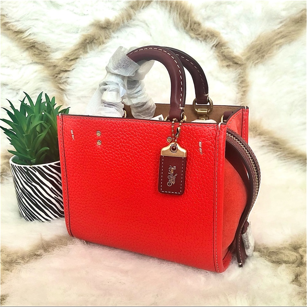 Authentic Brand New Coach Rogue 17 CB573 In Colorblock